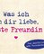 Was ich an dir liebe, beste Freundin – Miniversion