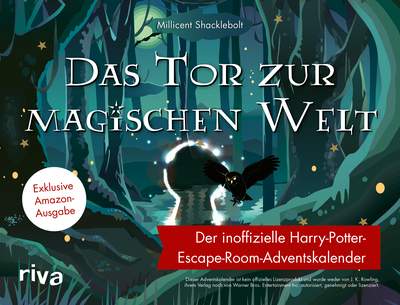 Das Tor zur magischen Welt. Exklusive Amazon-Ausgabe. Softcover - Der inoffizielle Harry-Potter-Escape-Room-Adventskalender
