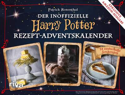 Der inoffizielle Harry-Potter-Rezept-Adventskalender. 

Exklusive Amazon-Ausgabe. Softcover - 24 zauberhafte Leckereien