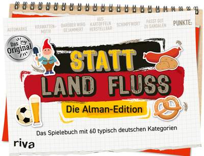 Statt Land Fluss – Die Alman-Edition - Das Spielebuch mit 60 typisch deutschen Kategorien