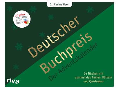 Deutscher Buchpreis – Der Adventskalender - 24 Türchen mit spannenden Fakten, Rätseln und Quizfragen