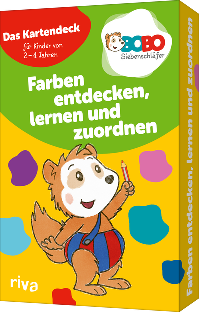 Bobo Siebenschläfer – Farben entdecken, lernen und zuordnen - Das Kartendeck für Kinder von 2-4 Jahren